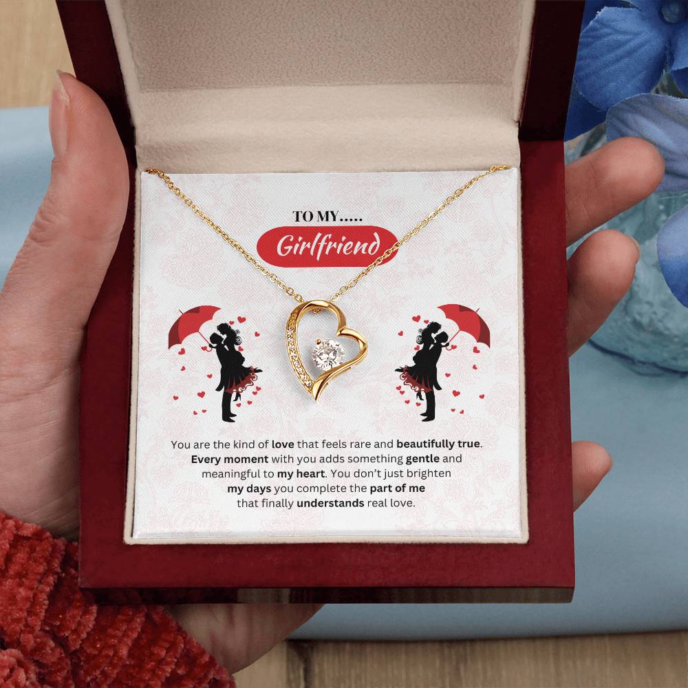 To My Girlfriend | Your Love Feels Beautiful | Forever Love Necklace