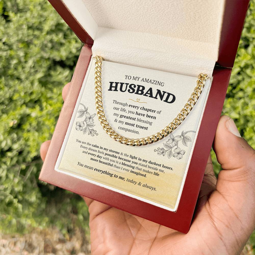 Cuban Link Chain – Stainless Steel or Gold-Plated (14K & 18K Options Available)