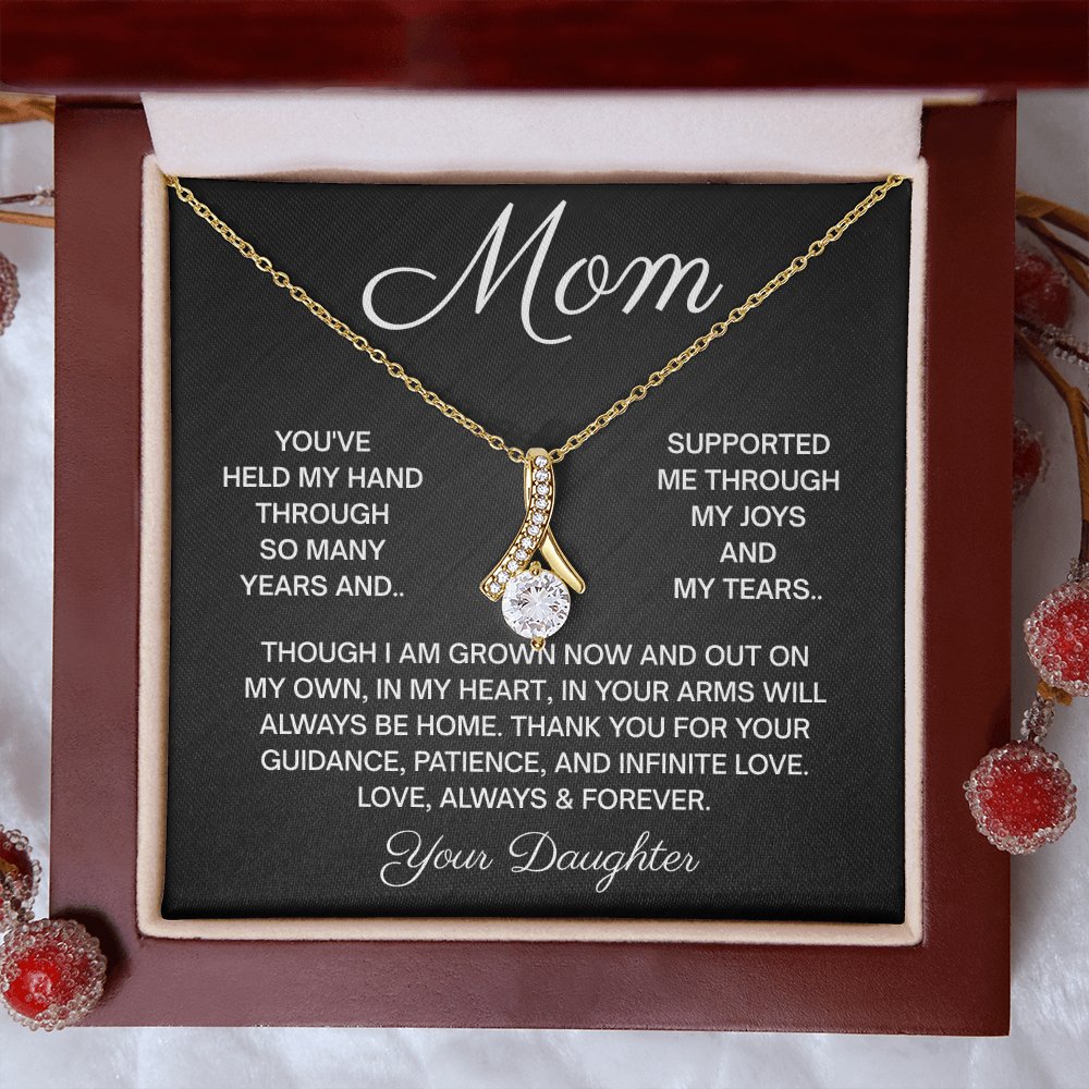 To My Mom – Always My Home – Alluring Beauty Necklace