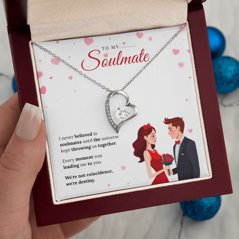 To My Soulmate | My Forever Favorite Person | Forever Love Necklace