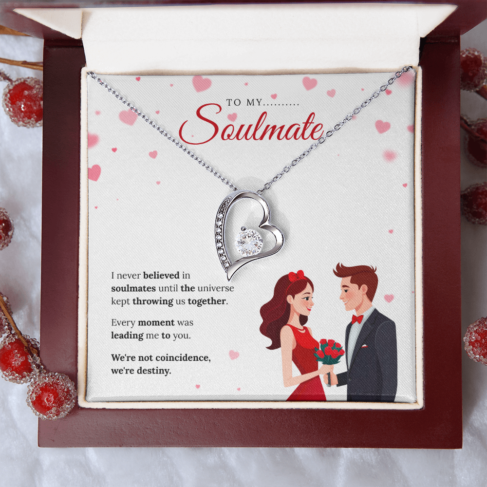To My Soulmate | My Forever Favorite Person | Forever Love Necklace
