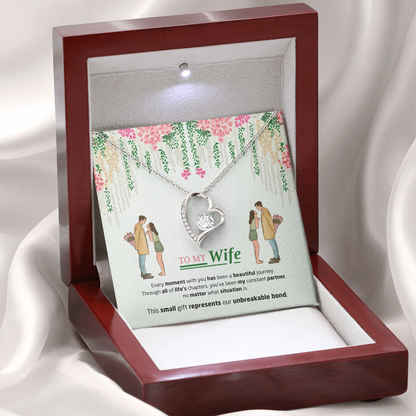 To My Wife | Our Unbreakable Bond | Forever Love Necklace