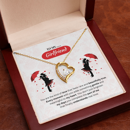 To My Girlfriend | Your Love Feels Beautiful | Forever Love Necklace