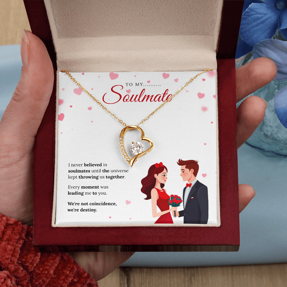 To My Soulmate | My Forever Favorite Person | Forever Love Necklace