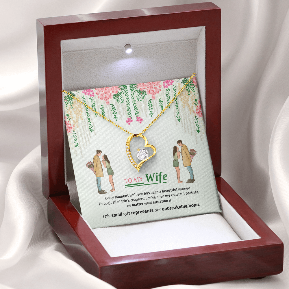 To My Wife | Our Unbreakable Bond | Forever Love Necklace