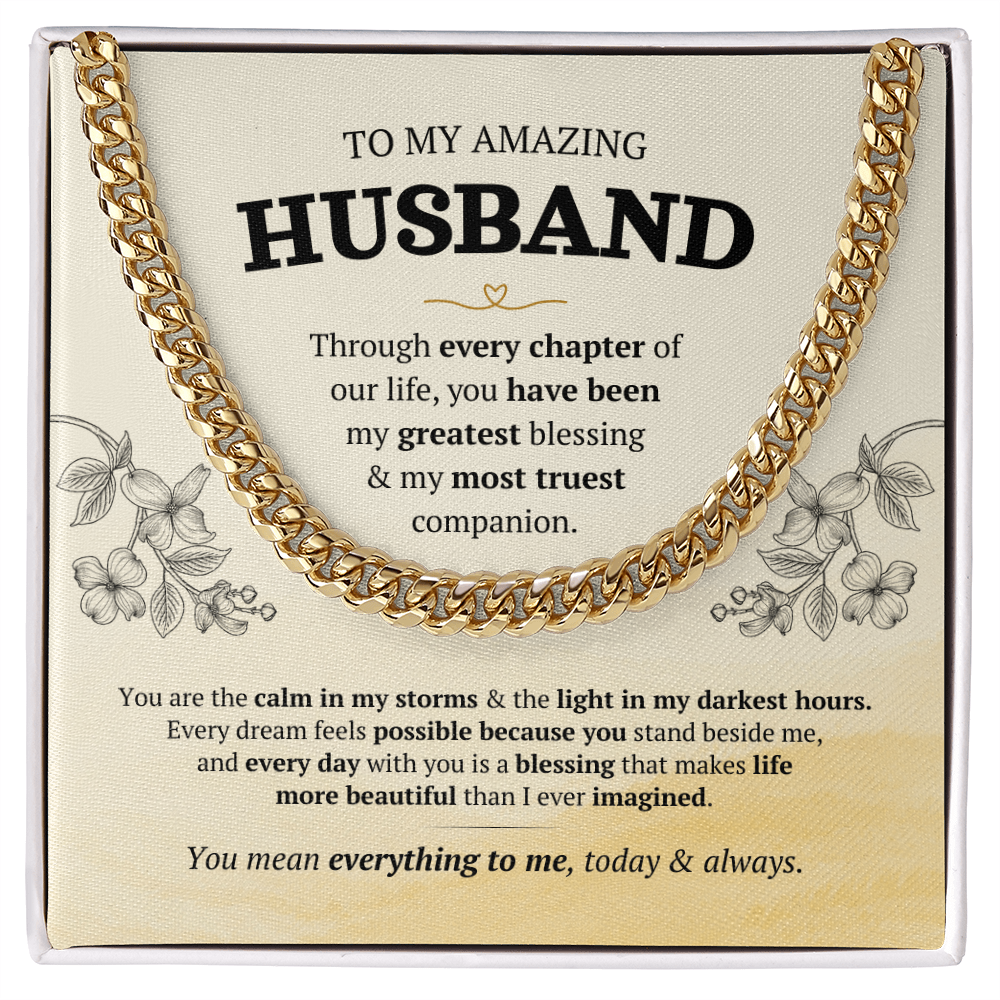 Cuban Link Chain – Stainless Steel or Gold-Plated (14K & 18K Options Available)