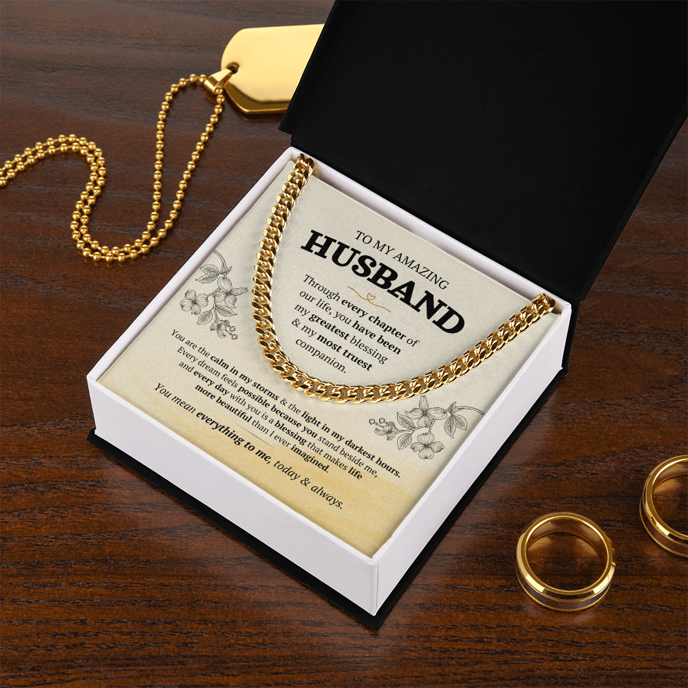 Cuban Link Chain – Stainless Steel or Gold-Plated (14K & 18K Options Available)