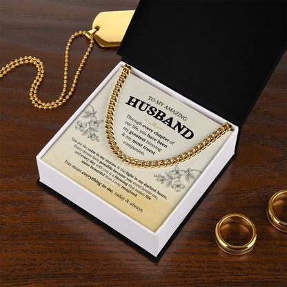Cuban Link Chain – Stainless Steel or Gold-Plated (14K & 18K Options Available)