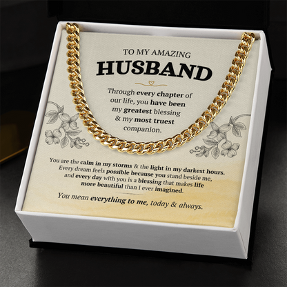 Cuban Link Chain – Stainless Steel or Gold-Plated (14K & 18K Options Available)