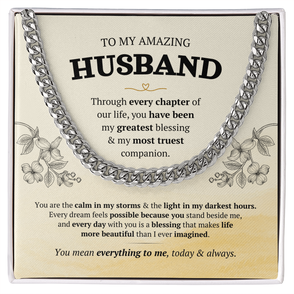 Cuban Link Chain – Stainless Steel or Gold-Plated (14K & 18K Options Available)