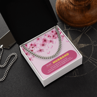 To My Husband | My Unexpected Blessing | Cuban Link Chain