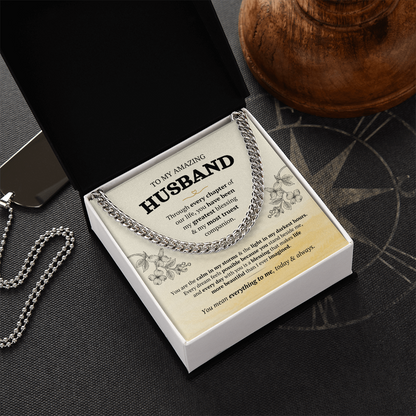 Cuban Link Chain – Stainless Steel or Gold-Plated (14K & 18K Options Available)