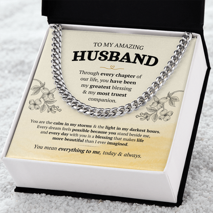 Cuban Link Chain – Stainless Steel or Gold-Plated (14K & 18K Options Available)