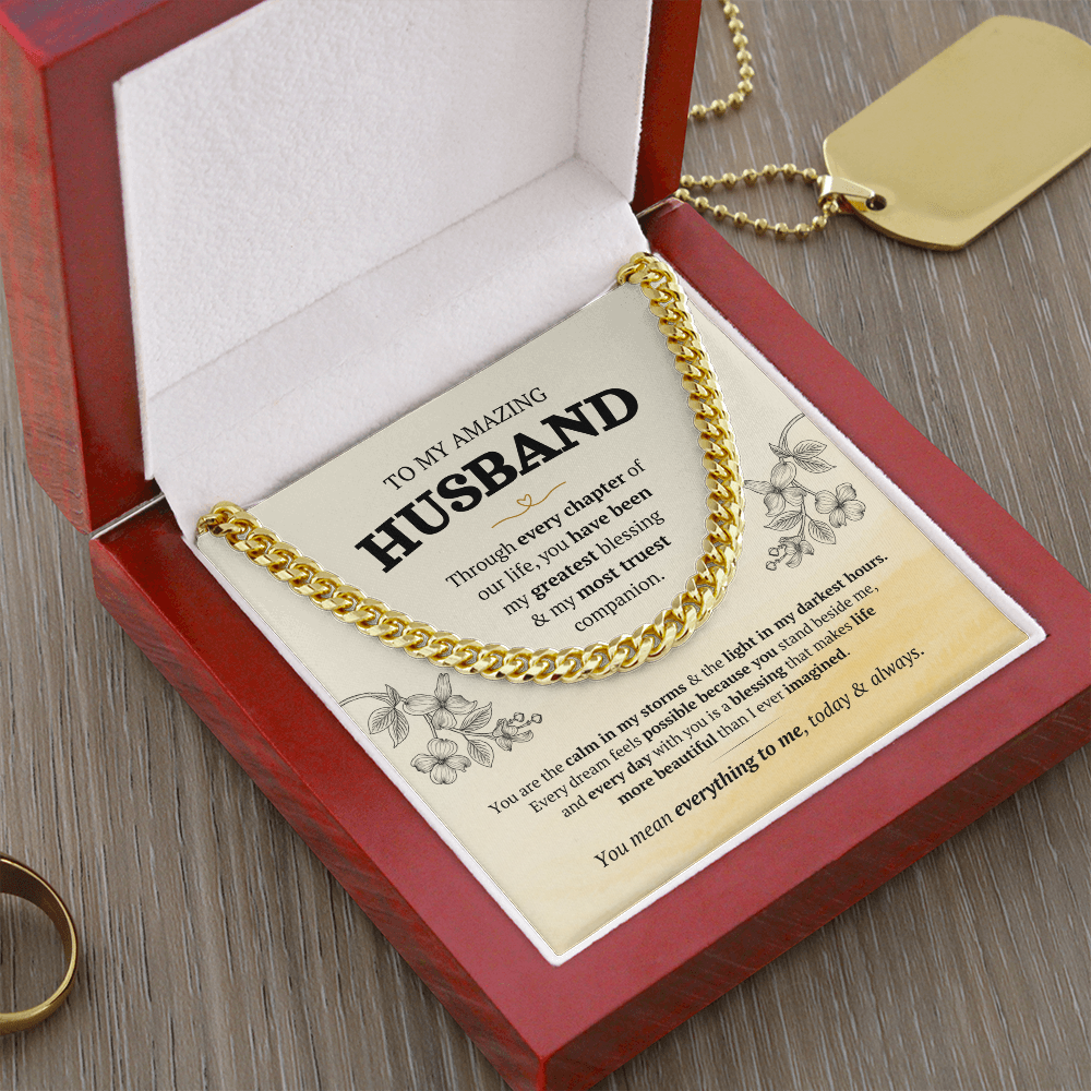 Cuban Link Chain – Stainless Steel or Gold-Plated (14K & 18K Options Available)