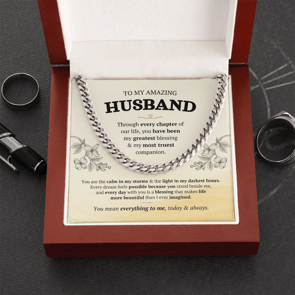 Cuban Link Chain – Stainless Steel or Gold-Plated (14K & 18K Options Available)