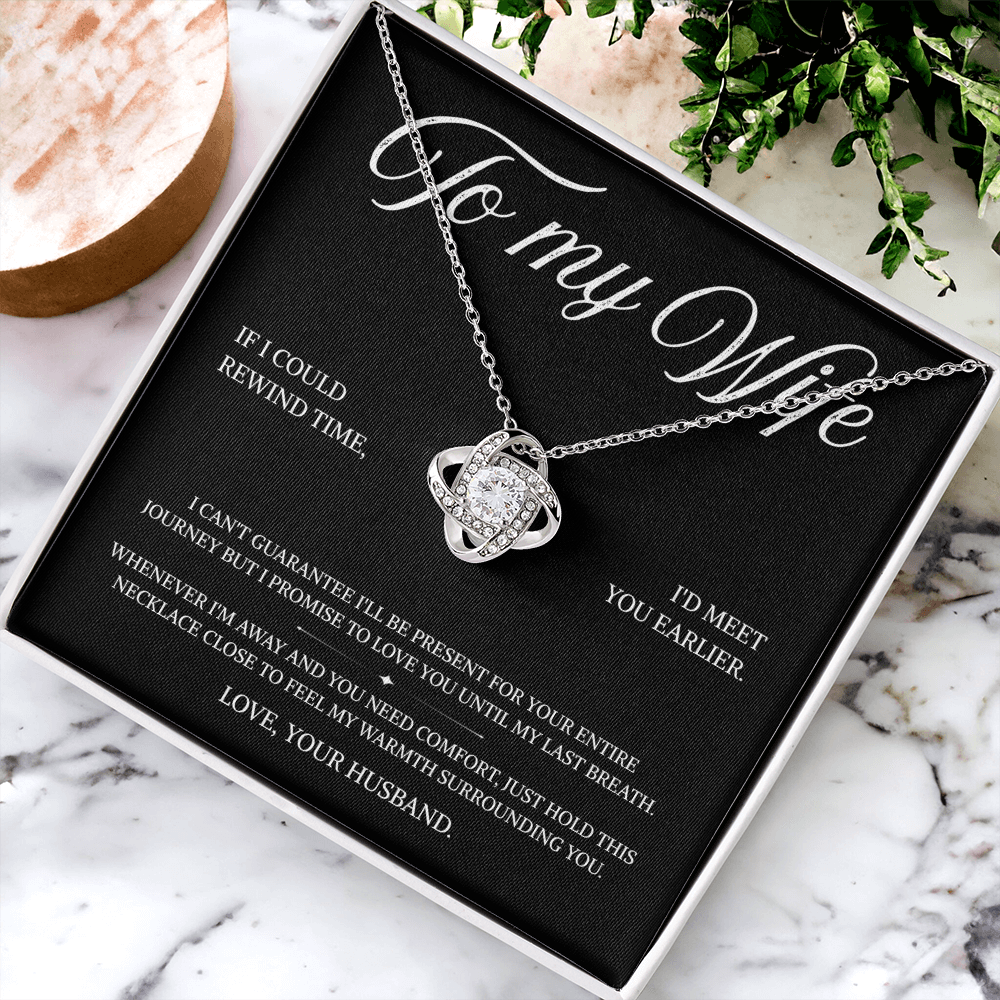 To My Wife | A Promise of Endless Love | Love Knot Necklace
