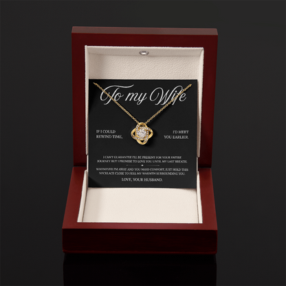 To My Wife | A Promise of Endless Love | Love Knot Necklace