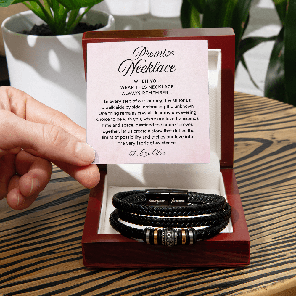 Promise Necklace – Our Journey Together Always – Love You Forever Necklace