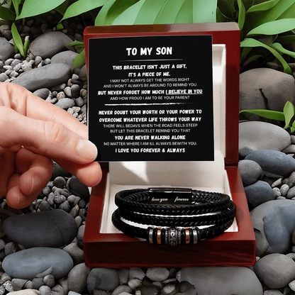 To My Son | Always With You | Love You Forever Bracelet