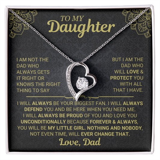 Dad to daughter