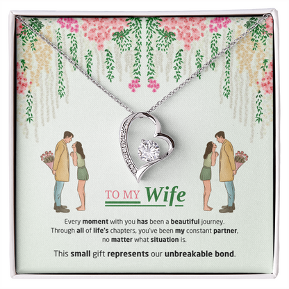 To My Wife | Our Unbreakable Bond | Forever Love Necklace