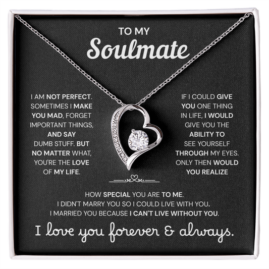 To My Soulmate | A Meaningful Love Gift | Forever Love Necklace