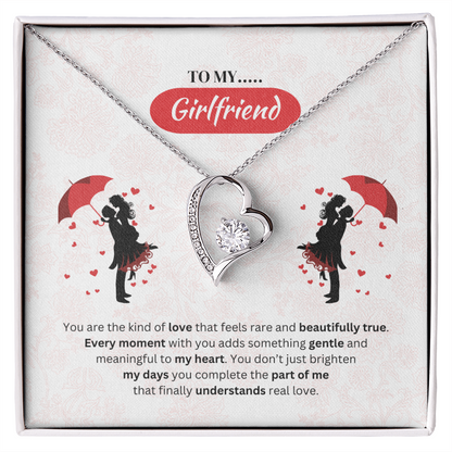To My Girlfriend | Your Love Feels Beautiful | Forever Love Necklace