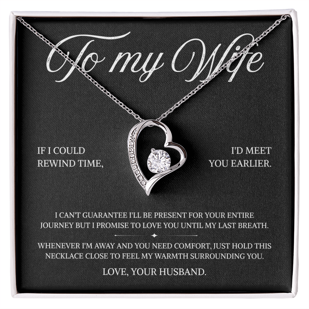 To My Wife | A Promise of Endless Love | Forever Love Necklace