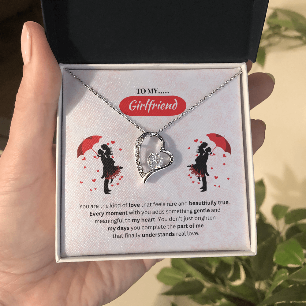 To My Girlfriend | Your Love Feels Beautiful | Forever Love Necklace