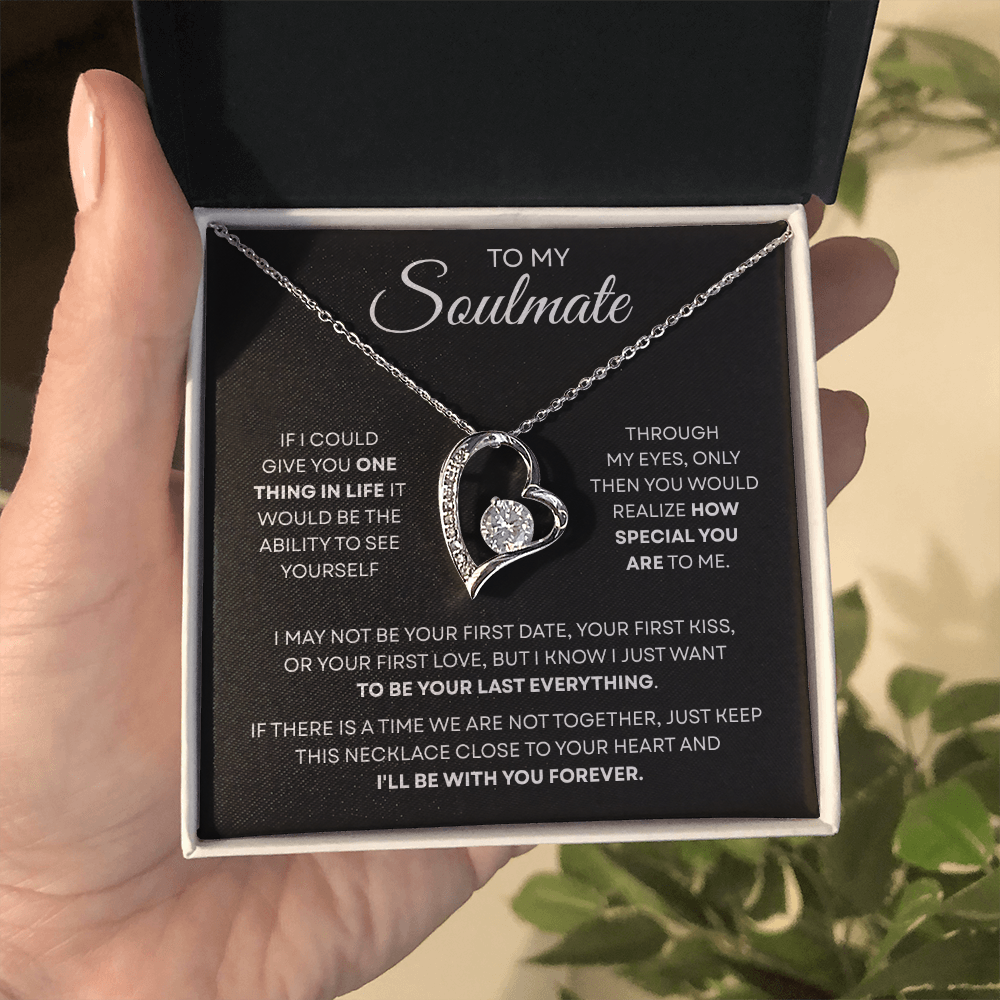 To My Soulmate | You Are Special | Forever Love Necklace