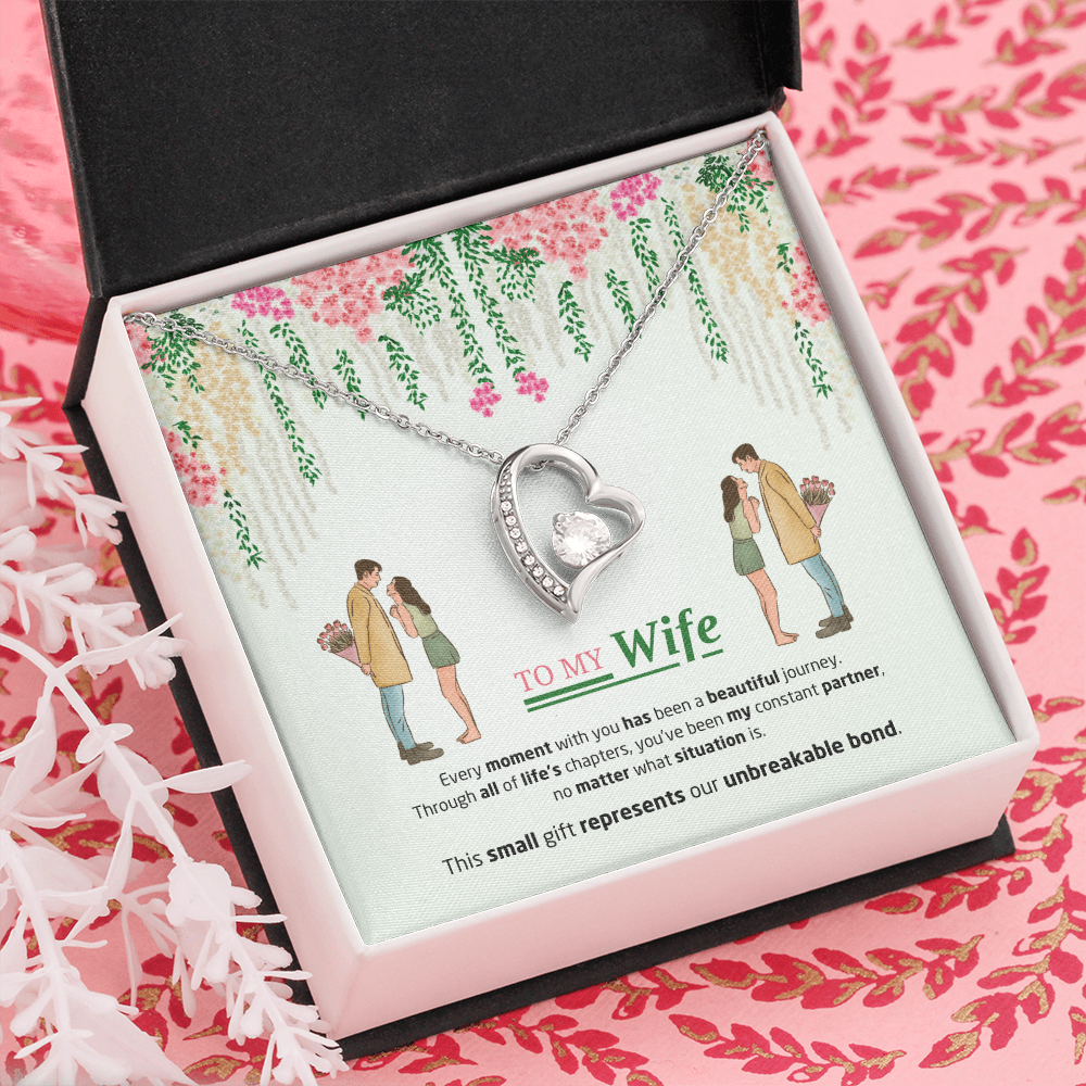 To My Wife | Our Unbreakable Bond | Forever Love Necklace