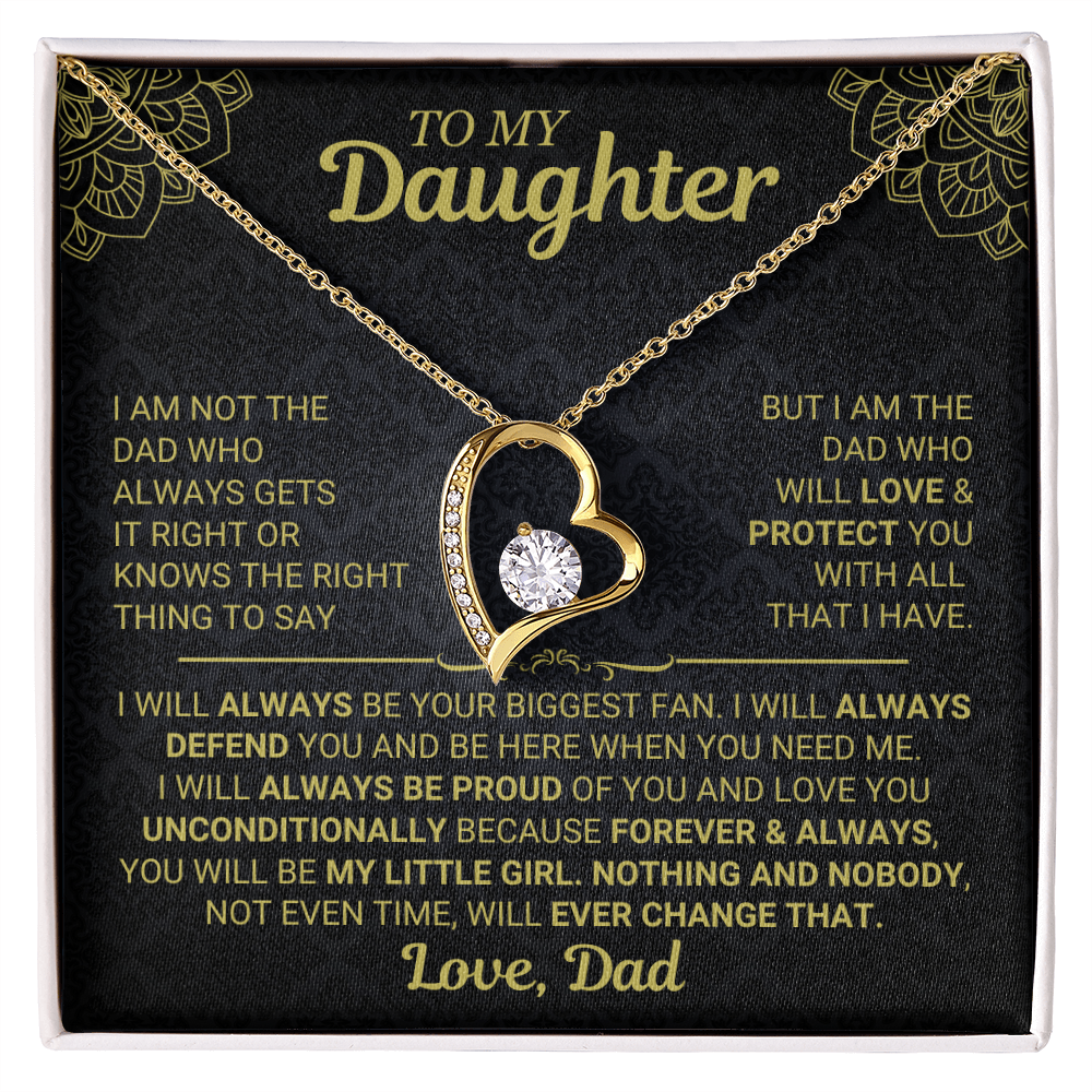 Dad to daughter