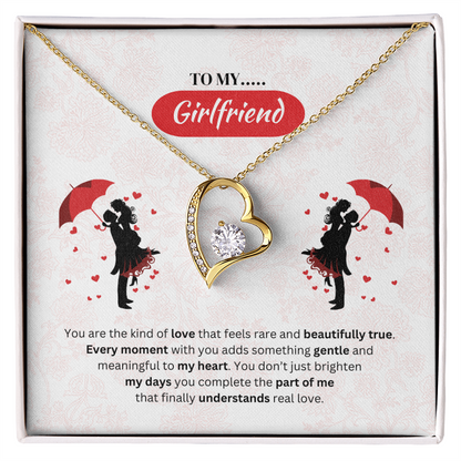 To My Girlfriend | Your Love Feels Beautiful | Forever Love Necklace