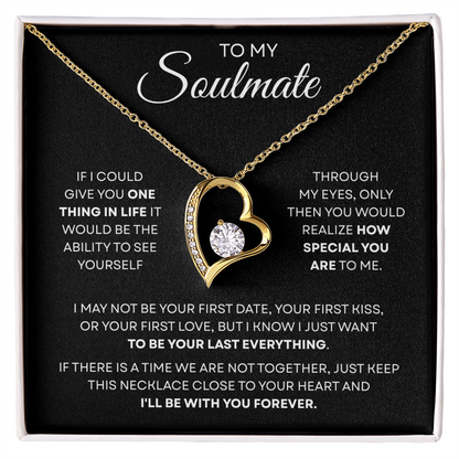To My Soulmate | You Are Special | Forever Love Necklace