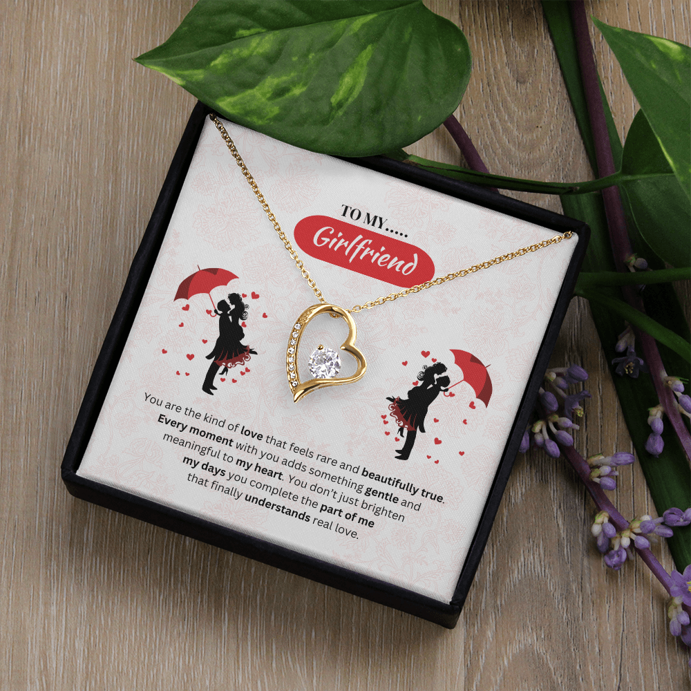 To My Girlfriend | Your Love Feels Beautiful | Forever Love Necklace