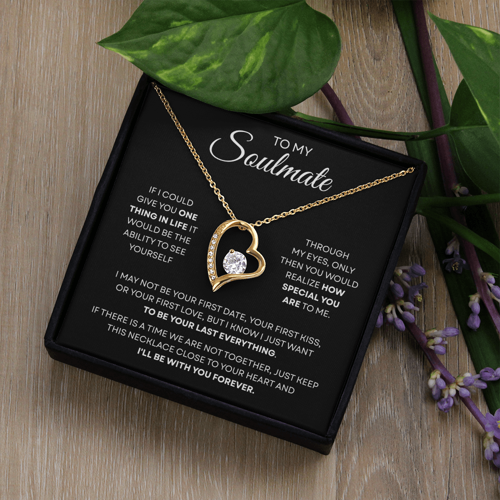 To My Soulmate | You Are Special | Forever Love Necklace
