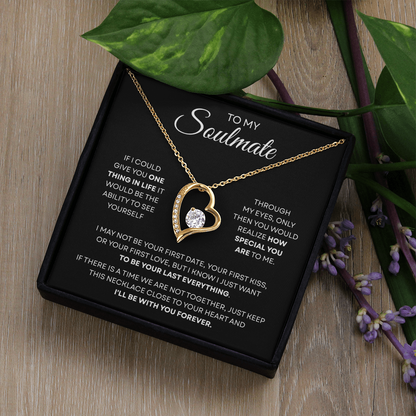 To My Soulmate | You Are Special | Forever Love Necklace