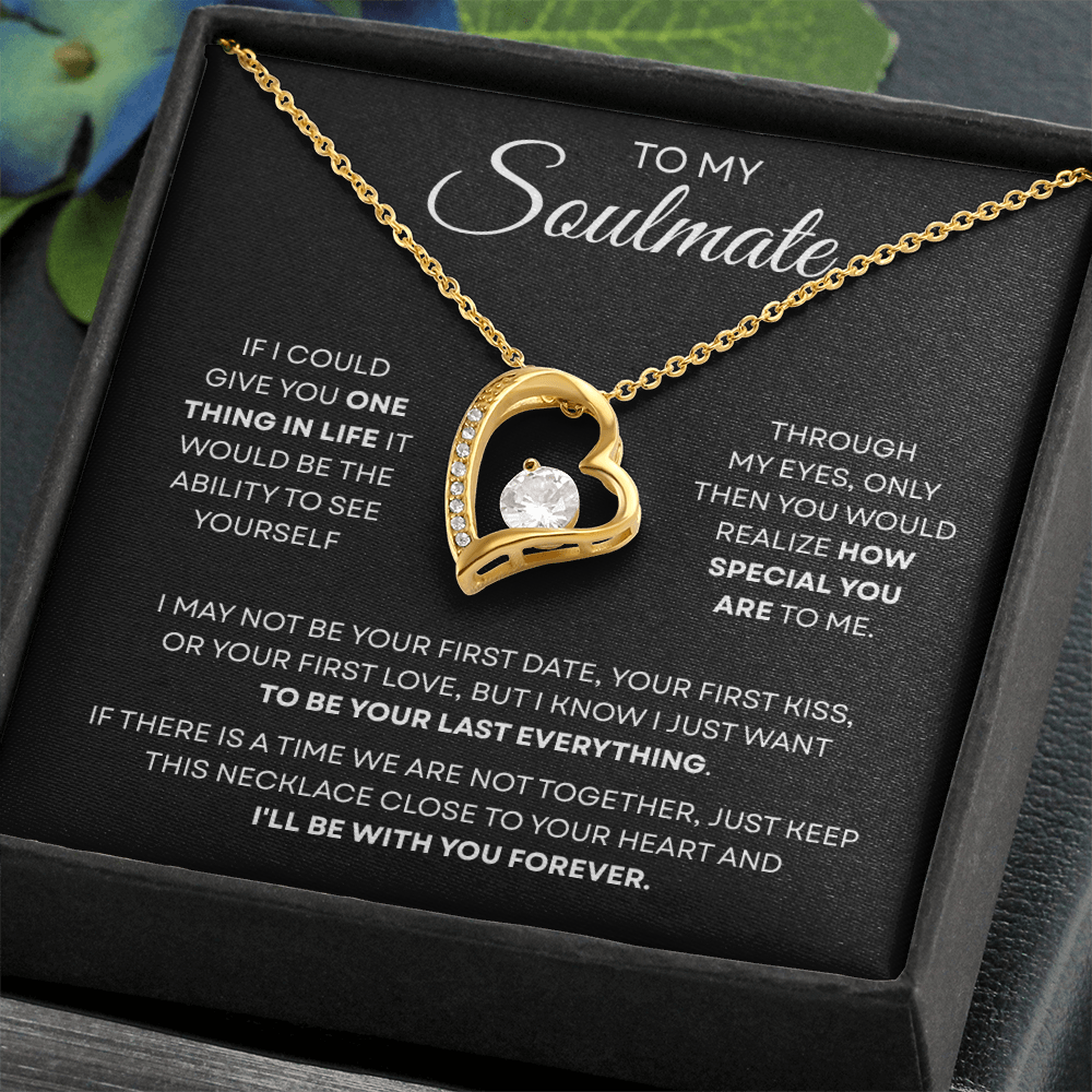 To My Soulmate | You Are Special | Forever Love Necklace