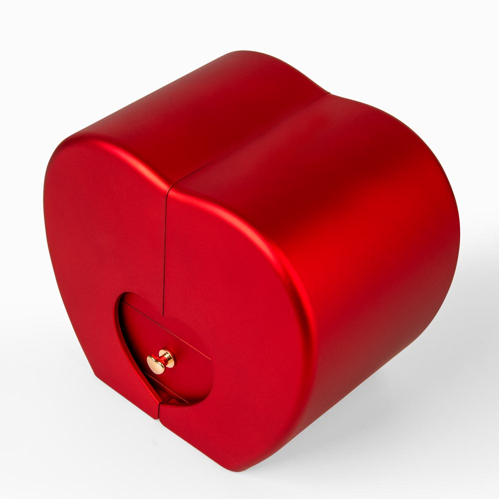 To My Soulmate | A Meaningful Love Gift | Love Knot Necklace with Red Heart Rose Box