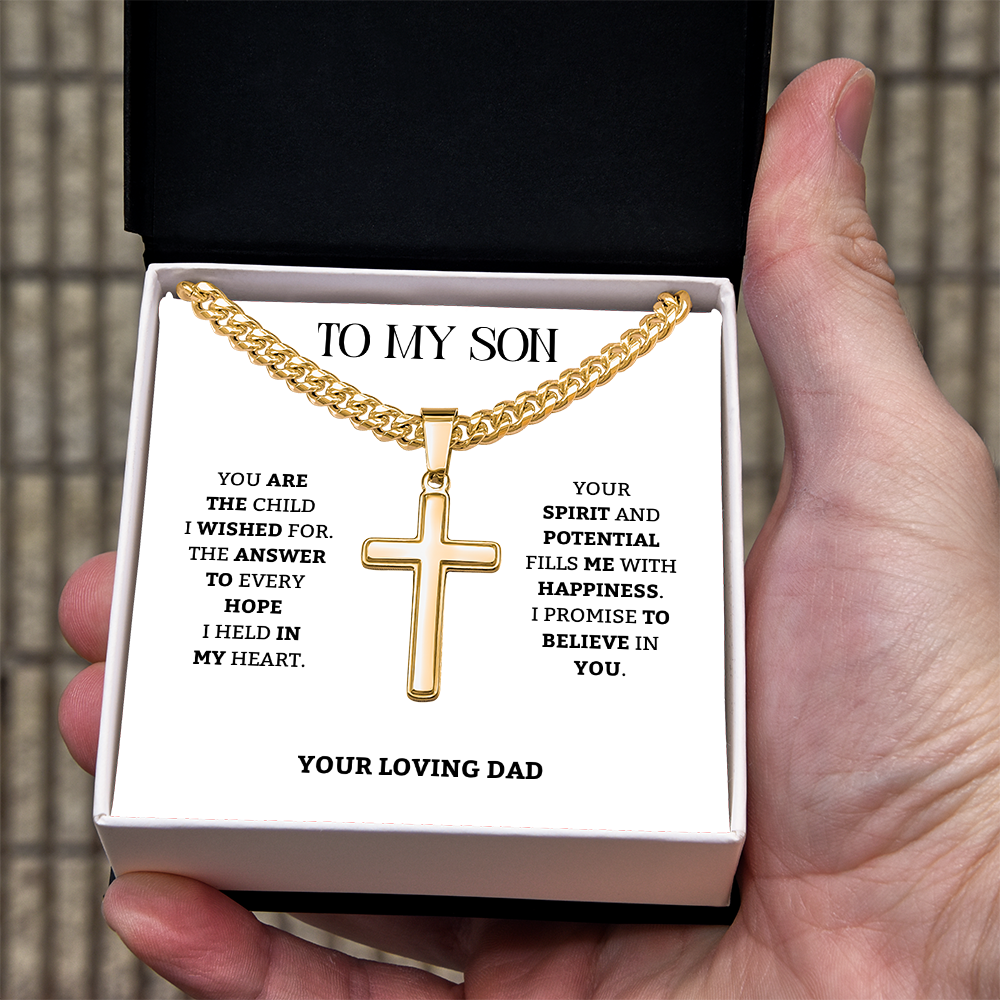 18K Yellow Gold Finish