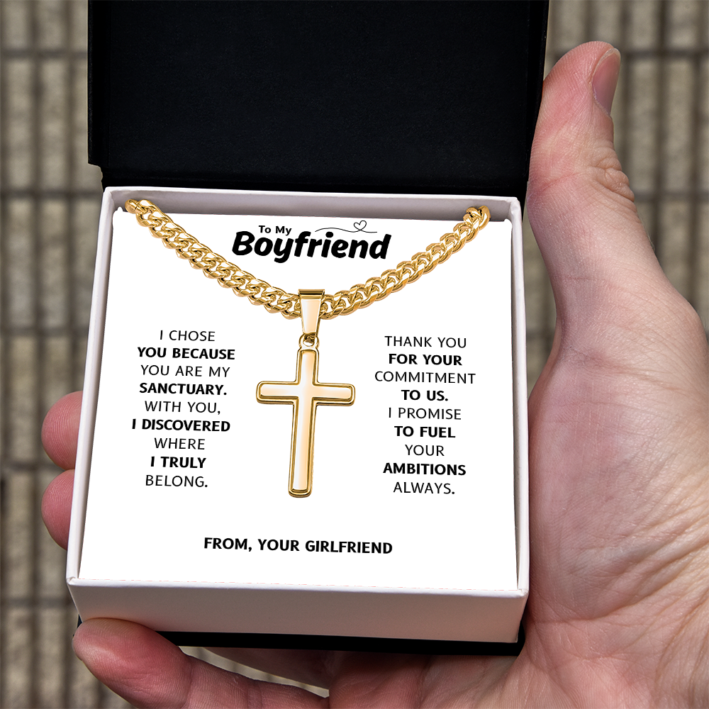 18K Yellow Gold Finish