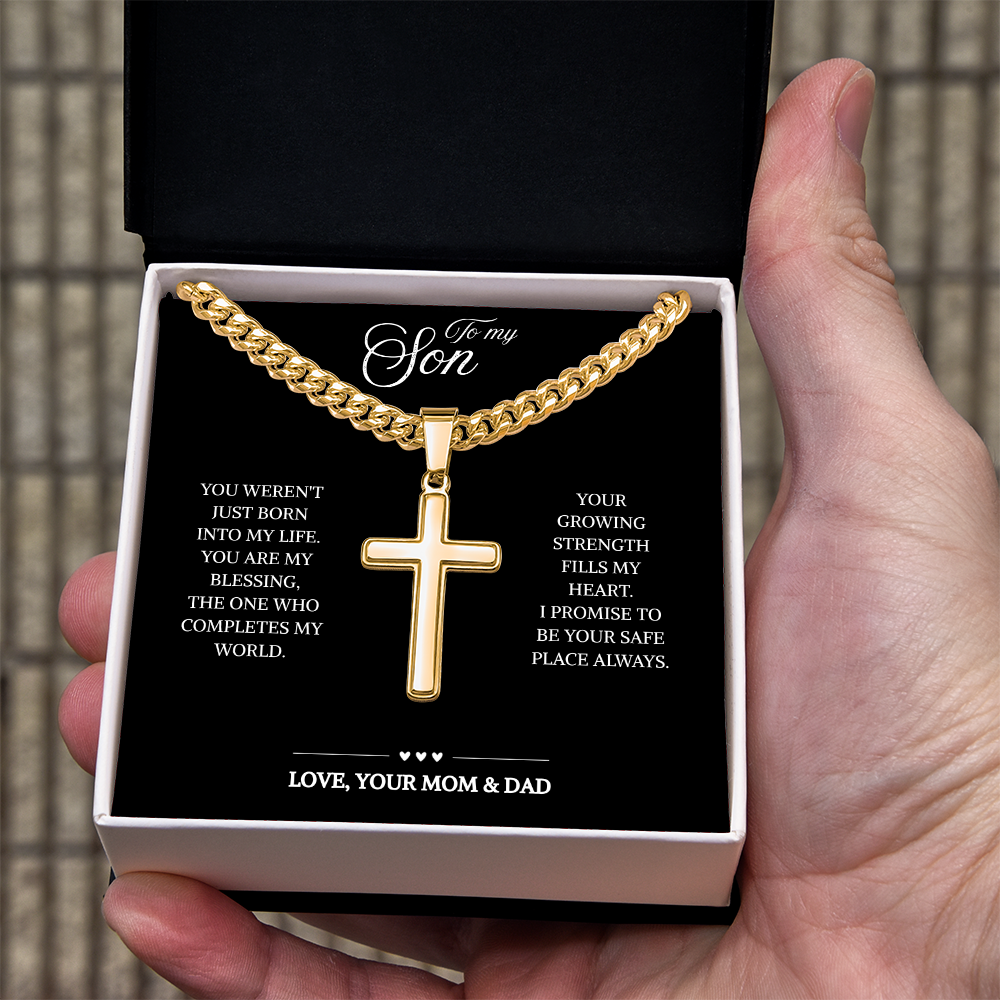 18K Yellow Gold Finish