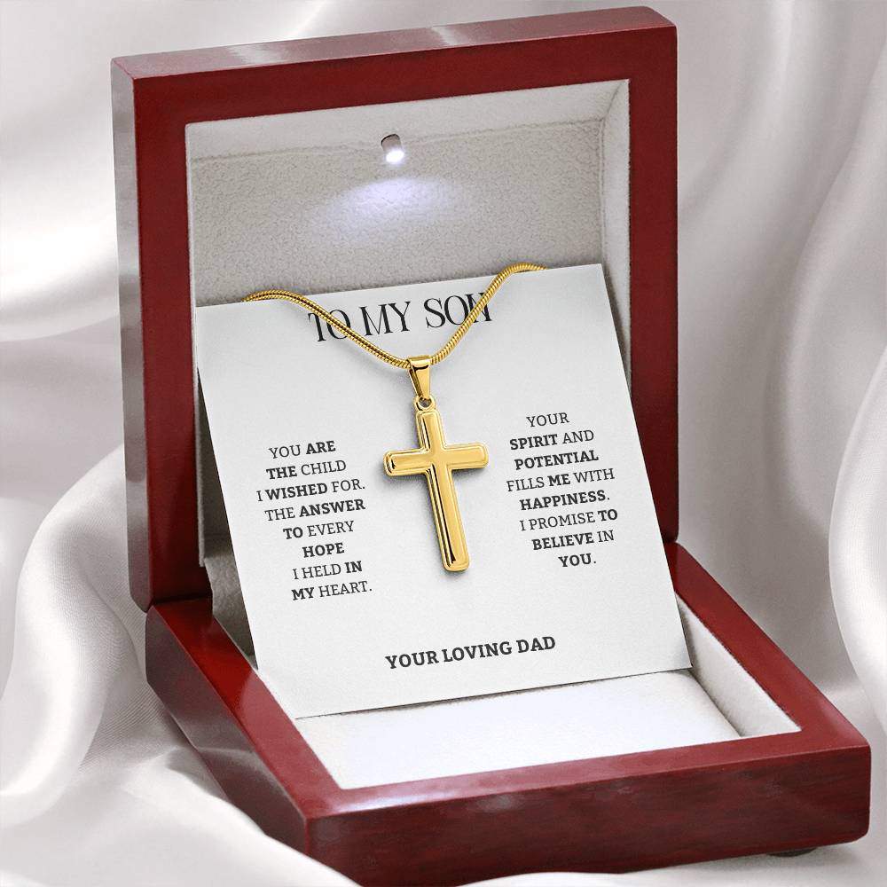 18K Yellow Gold Finish