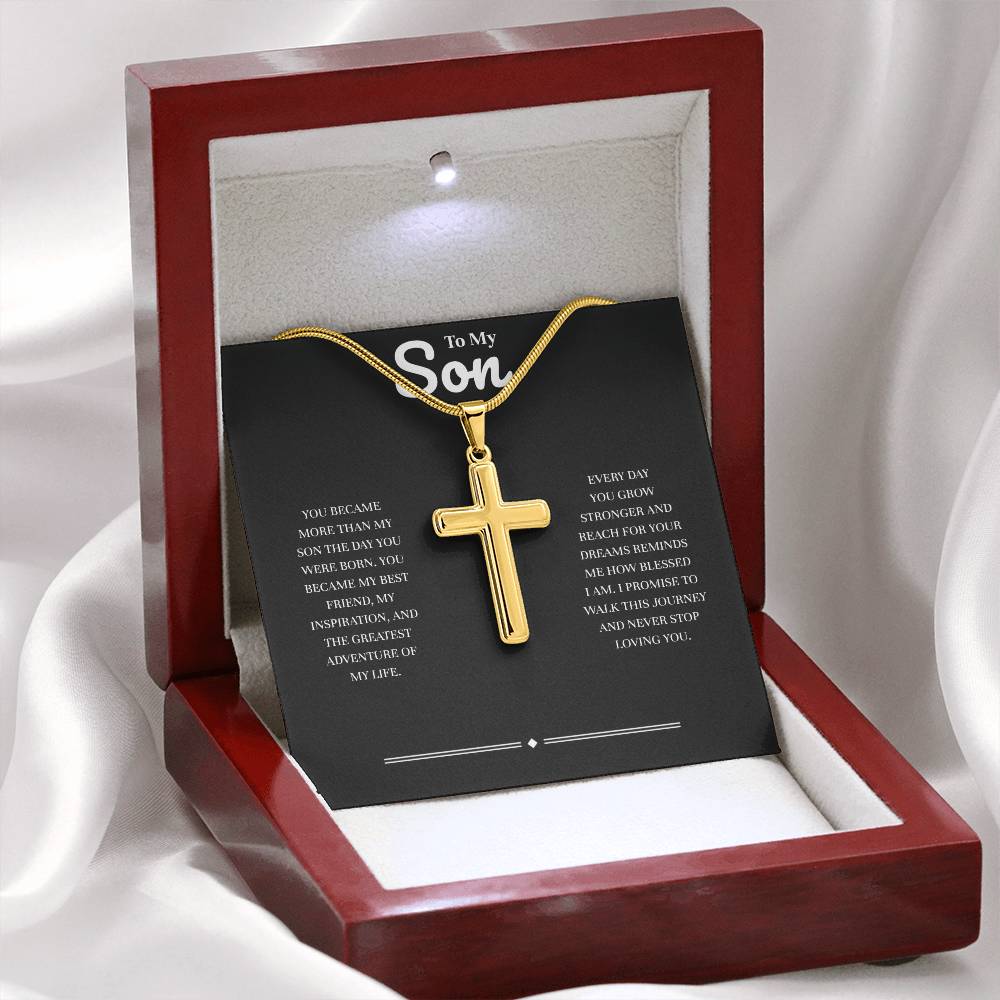 18K Yellow Gold Finish